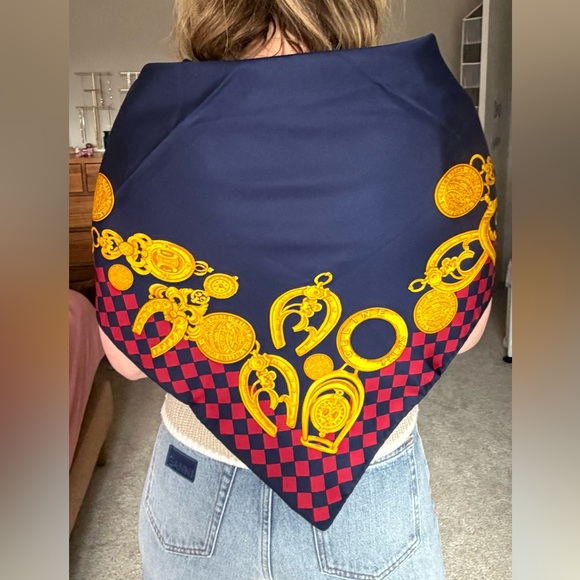 CELINE Silk Scarf - Picture 6 of 6